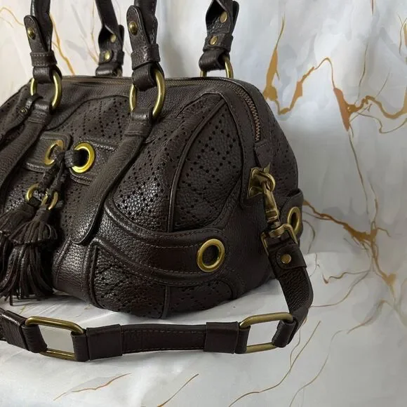 * Lockheart Elegant Brown Handbag - Picture 5 of 15